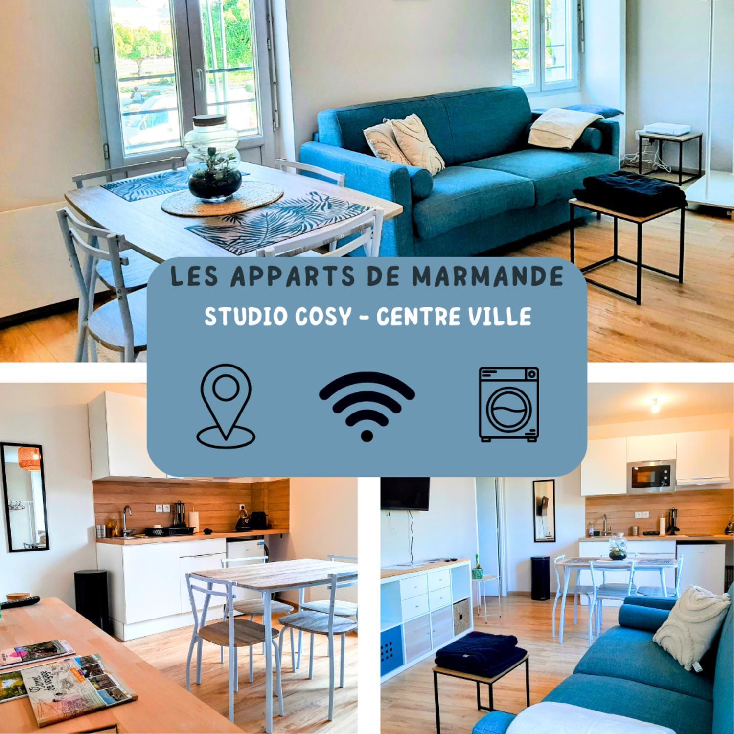 Les Apparts De Marmande - Appart Cosy, Centre De Marmande Exteriér fotografie